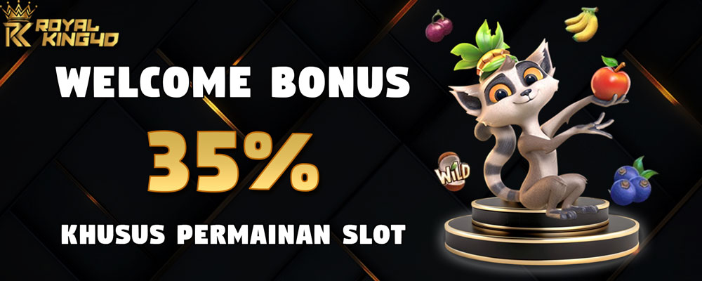 Welcome bonus 35% slot (BONUS DIAWAL)